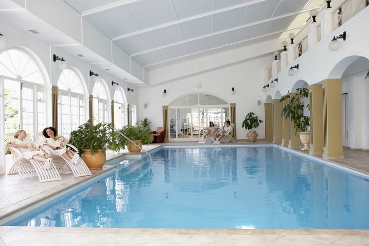 Piscina cubierta.