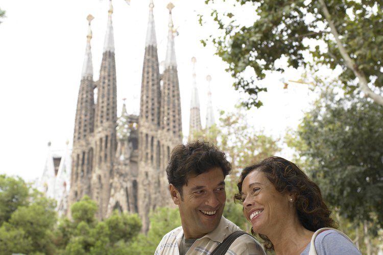 La iglesia de la Sagrada Familia es una de las gemas inconclusas de Gaudí.