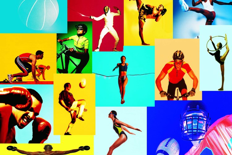 En los gimnasios escolares se pueden practicar varios deportes.