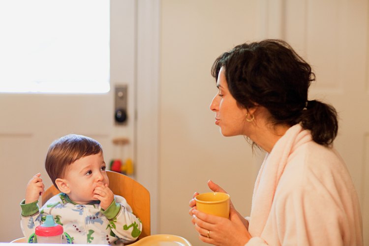 Alimentos ricos en hierro para bebés.