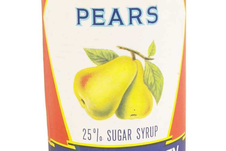 La fruta enlatada refrigerada tienen un vida útil larga si no se la abre.