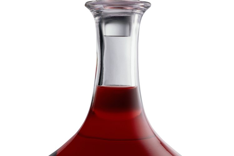 Decantador de vinos.