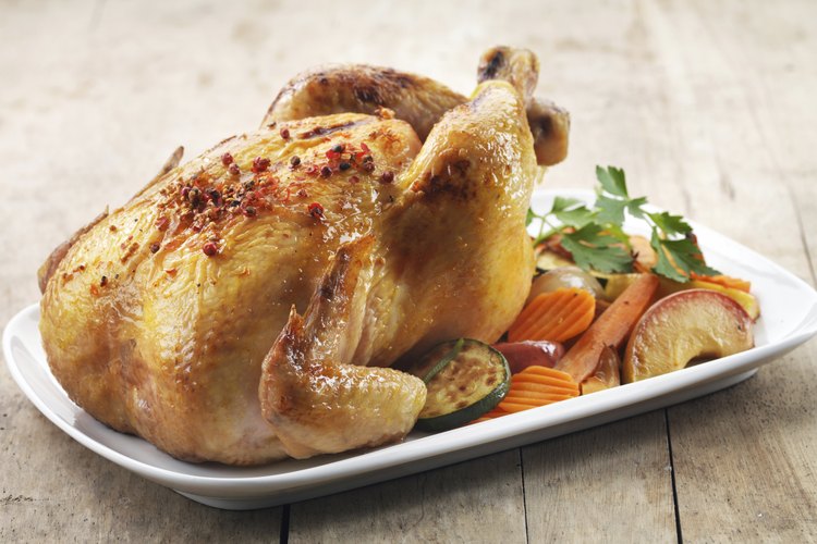 Cómo preparar pollo en un horno tostador.
