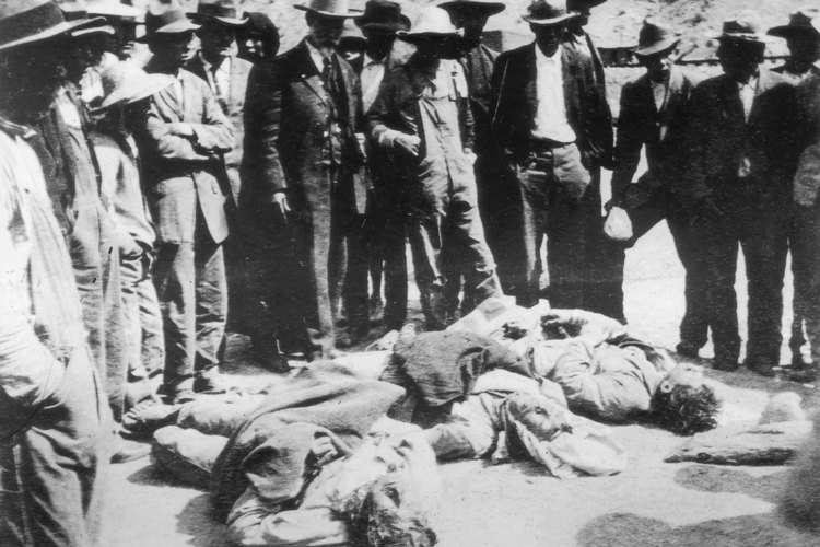 Víctimas de la guerra.