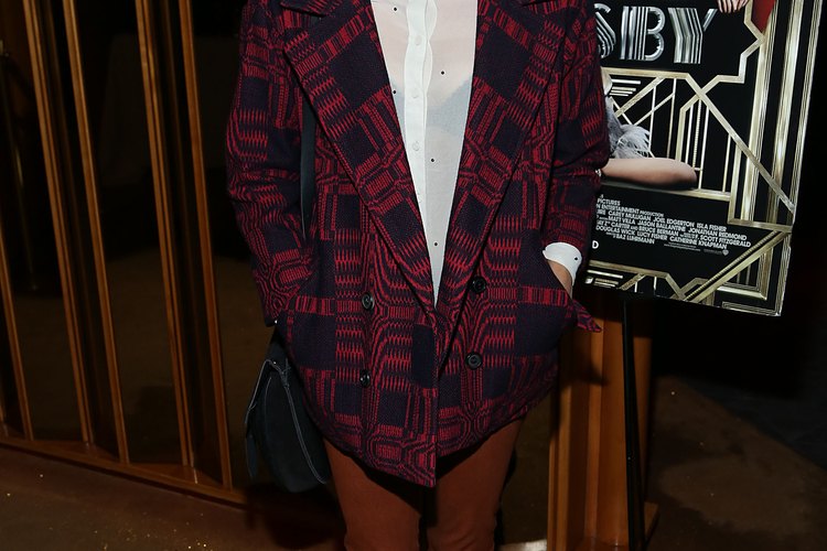 Aubrey Plaza en la fiesta de