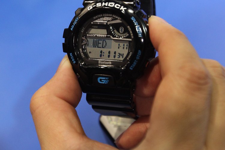 Para configurar un reloj G-Shock, necesitas alrededor de cinco minutos.
