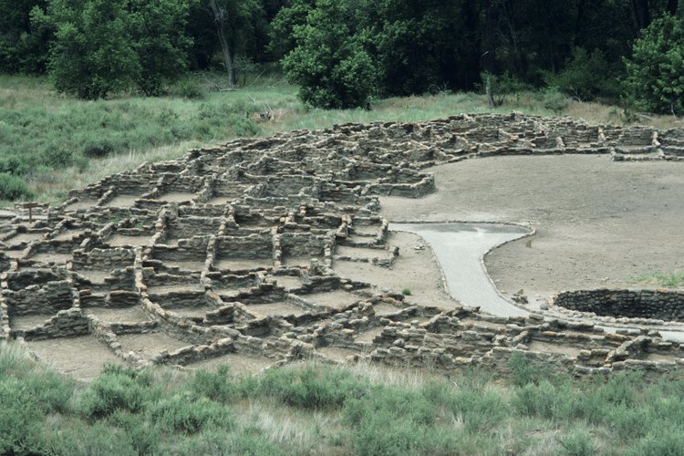 Las ruinas de los antiguos nativos americanos ayudaron a tener pistas de la dieta de la tribu.