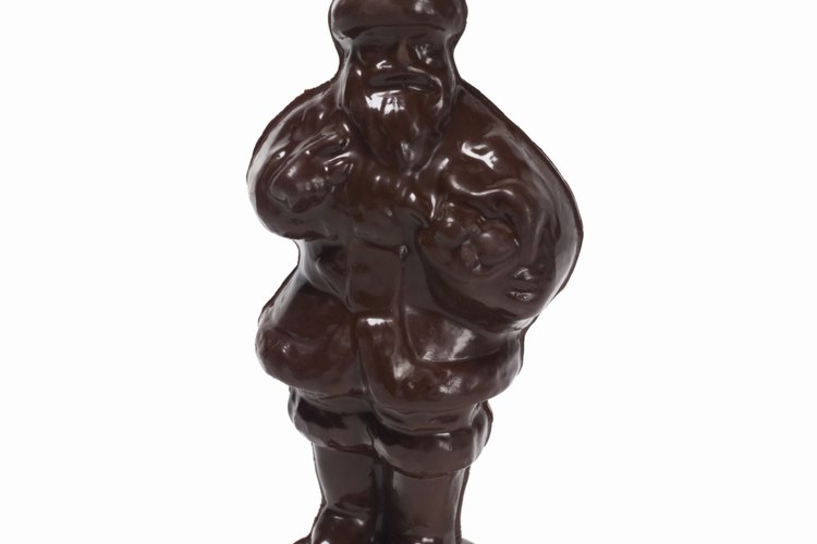 La silicona se puede utilizar para hacer moldes de chocolates.