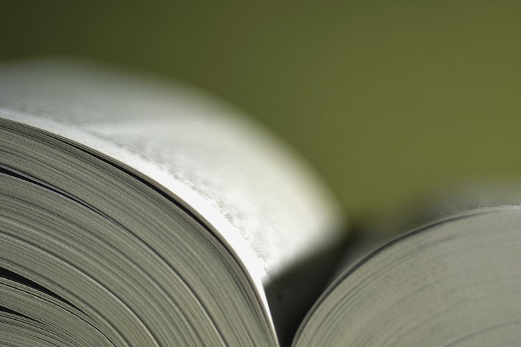 Libro abierto.
