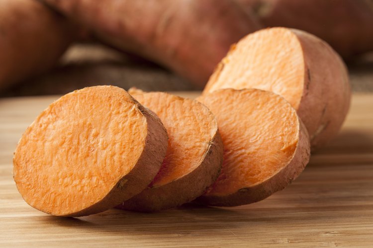 Batata rebanada.