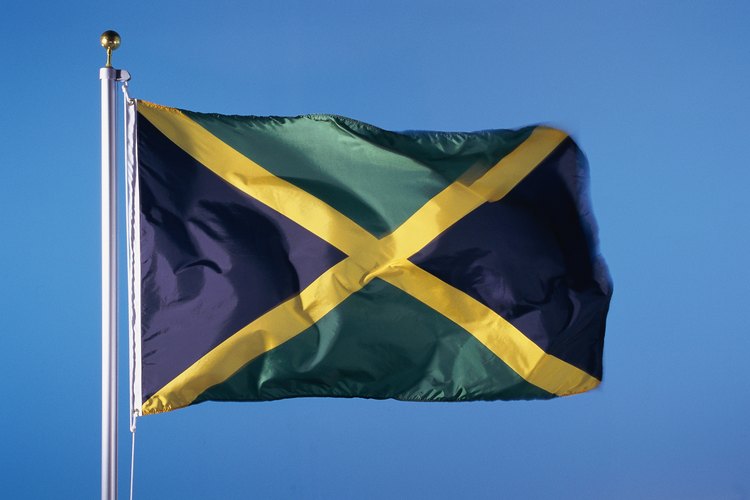¿Qué simbolizan los colores de la bandera de Jamaica?