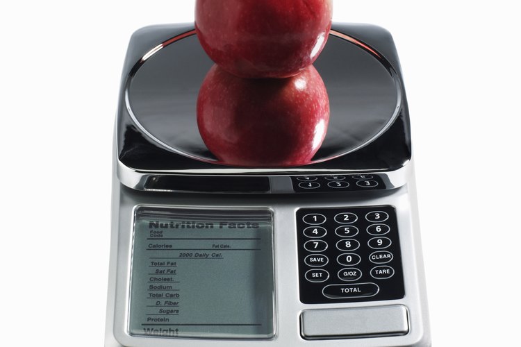 Las básculas digitales de cocina son parecidas a los modelos que vemos en el supermercado.