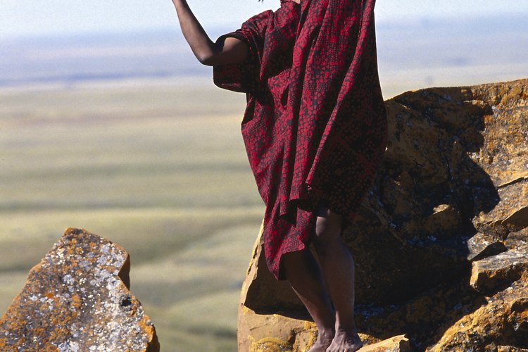 Los rituales africanos celebran acontecimientos africanos de hechos significativos.