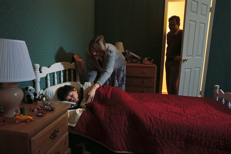Las imágenes de miedo en una película pueden interrumpir el sueño de un niño.