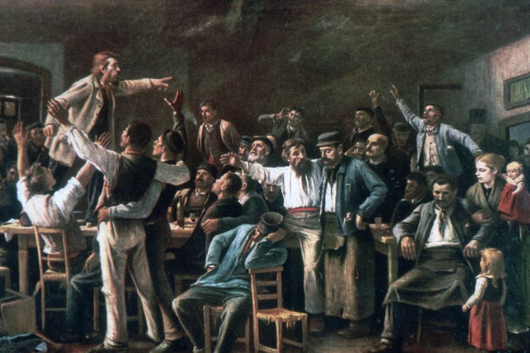 Junto con los clásicos del movimiento obrero, hay por supuesto muchas consignas que no tuvieron un efecto positivo.