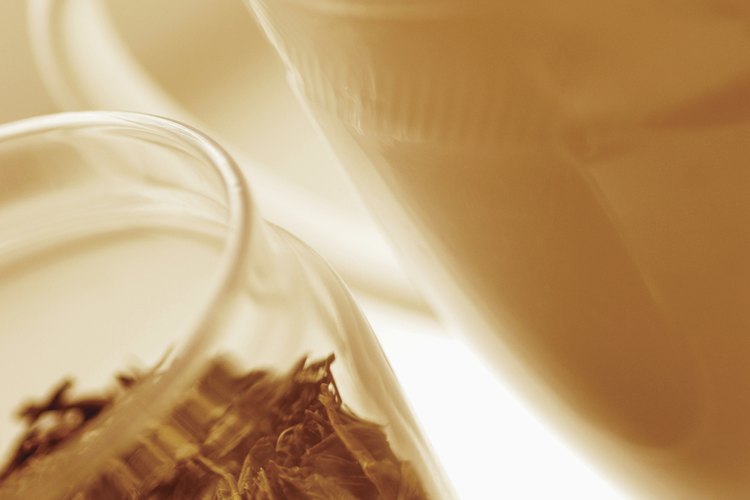 Las hojas de té son parte de la zavarka, que es la base del té ruso.