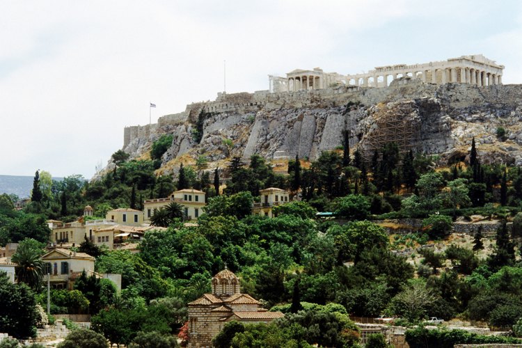 La Acrópolis, Atenas, Grecia