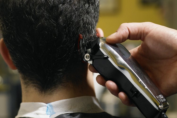 Corte de pelo de hombre.