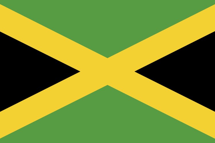 Bandera de Jamaica.