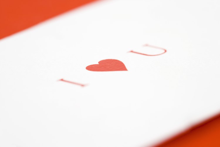 Una carta de amor es una buena manera de disculparse.