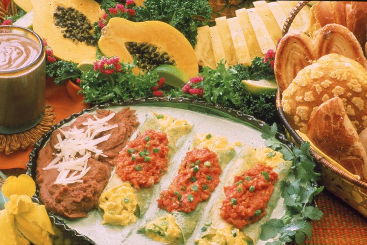Cómo elegir la comida para una fiesta mexicana.