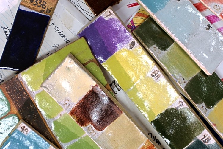 Colores de pintura.