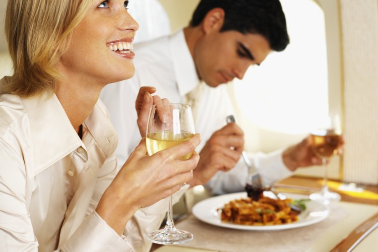 La primera clase puede tener comidas gourmet.