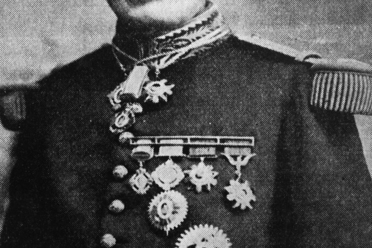 Victoriano Huerta, personaje clave en la invasión de Veracruz.