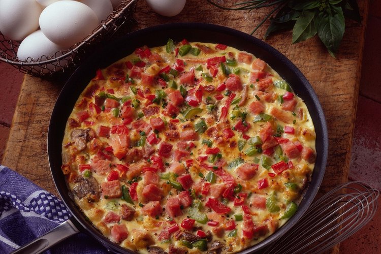 Sorprendentemente, muy pocas de las calorías en una tortilla de jamón y queso provienen del jamón.