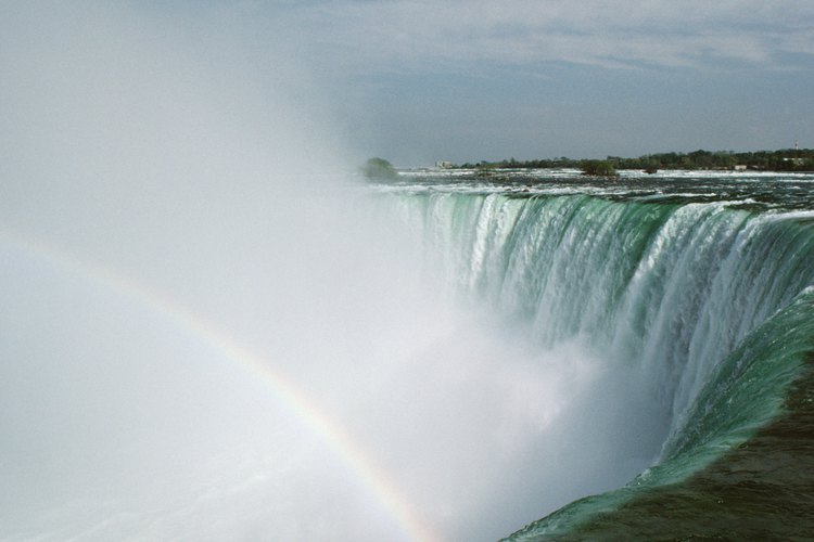 Las cataratas del Niágara son las más famosas de Estados Unidos.