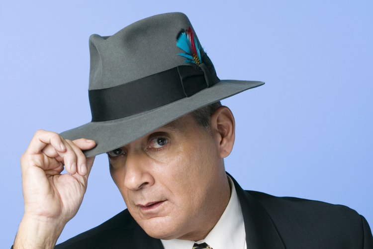 Sombrero Fedora clásico.