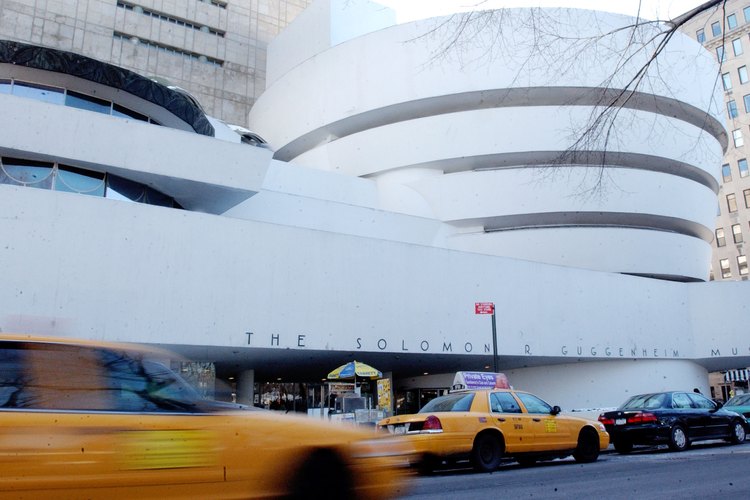 Frank Lloyd Wright diseñó la circular del Museo Guggenheim.