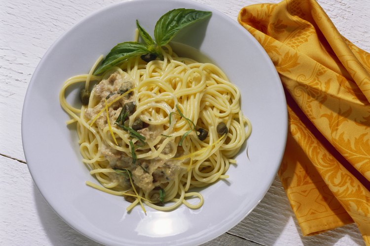 Un simple plato de espagueti