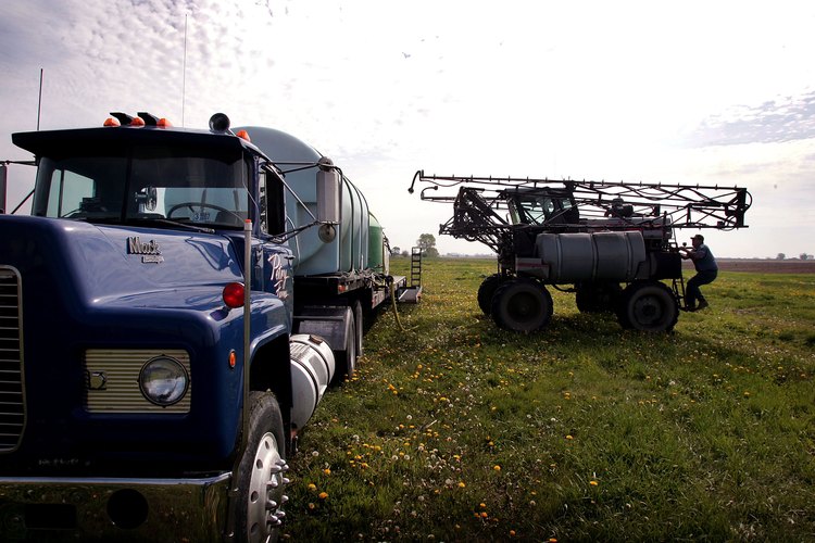 Los herbicidas de triazina son utilizados comúnmente en la agricultura comercial.