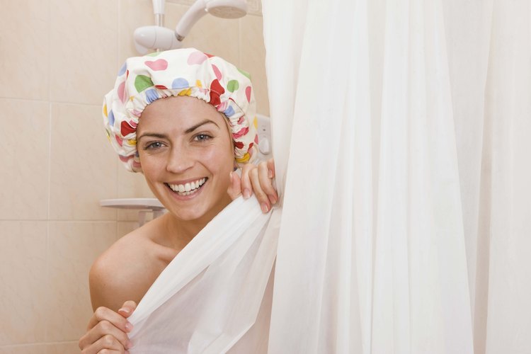 Las cortinas de baño se vende con medidas estándar, pero también se pueden hacer a medida.