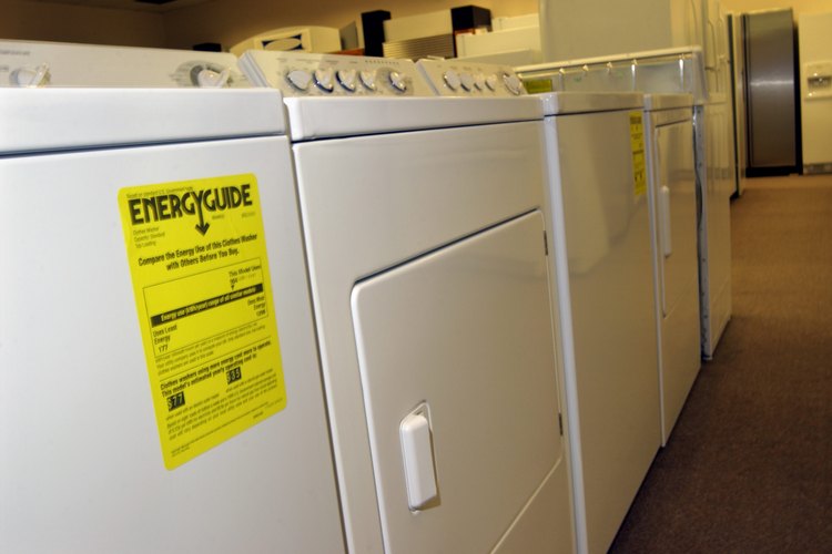 Secadores que utilizan "Energy Guide" de Energy Star pueden tener temperaturas máximas más bajas.