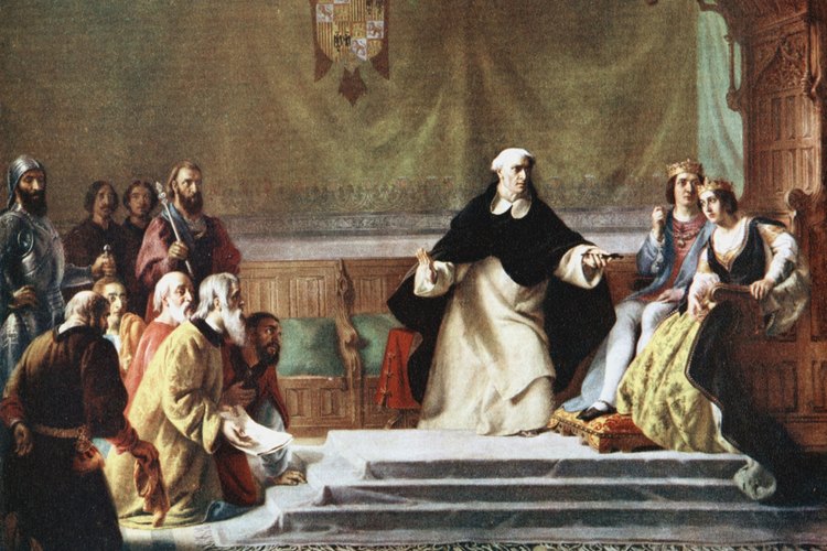 En España, el movimiento anti semítico se unió a la inquisición.