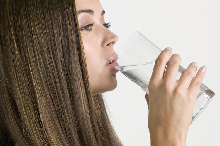Bebe mucha agua.