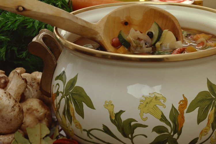 A las sopas italianas se las considera sopas de campo rústicas.