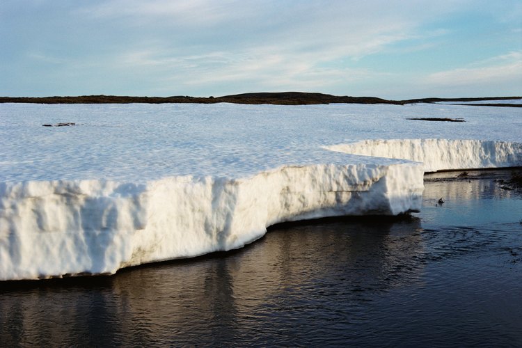 El calentamiento global es culpado de reducir el hielo ártico y antártico.