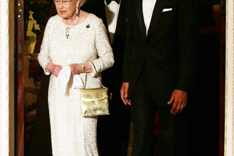 La Reina Elizabeth II con el presidente Barack Obama.