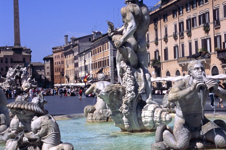 Piazza Navona, Roma, Italia.