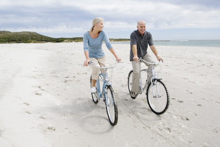 Las bicicletas crucero son ideales para paseos por la playa.