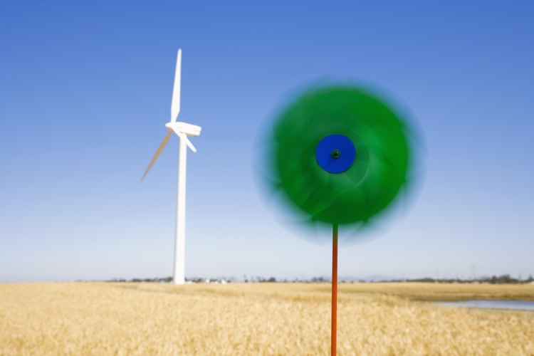 Al soplar las hojas de tu modelo, girarán como una verdadera turbina.