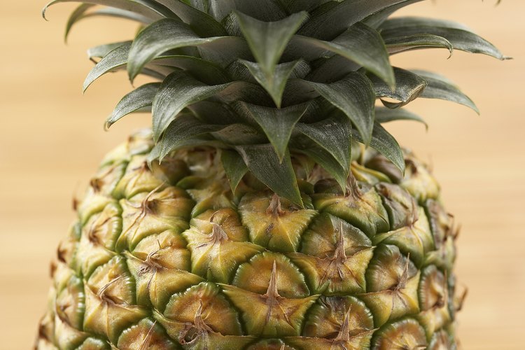 La piña fresca aplastada añade sabor a numerosos platos.