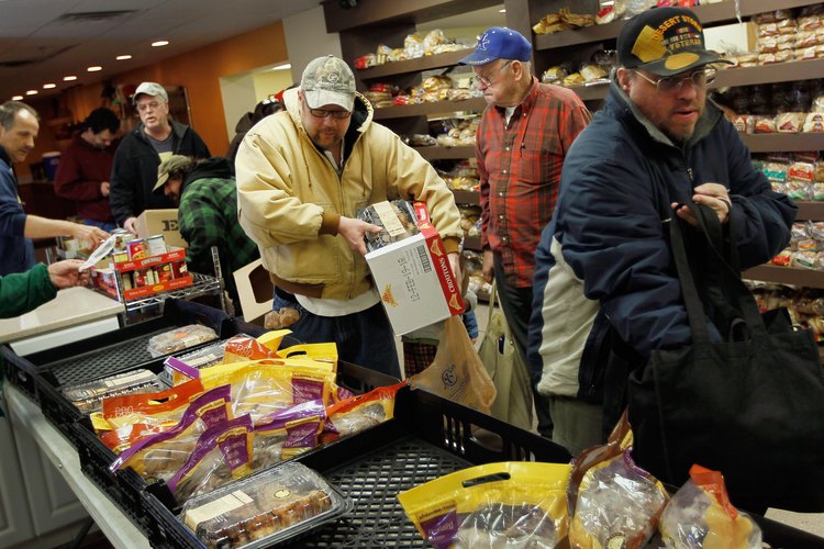 Banco de alimentos.