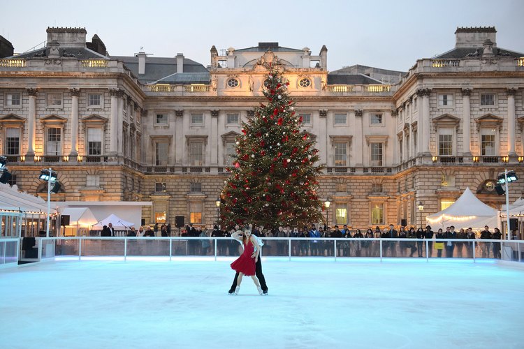 Construida en el siglo XVIII, Somerset House fue alguna vez residencia de la familia real.