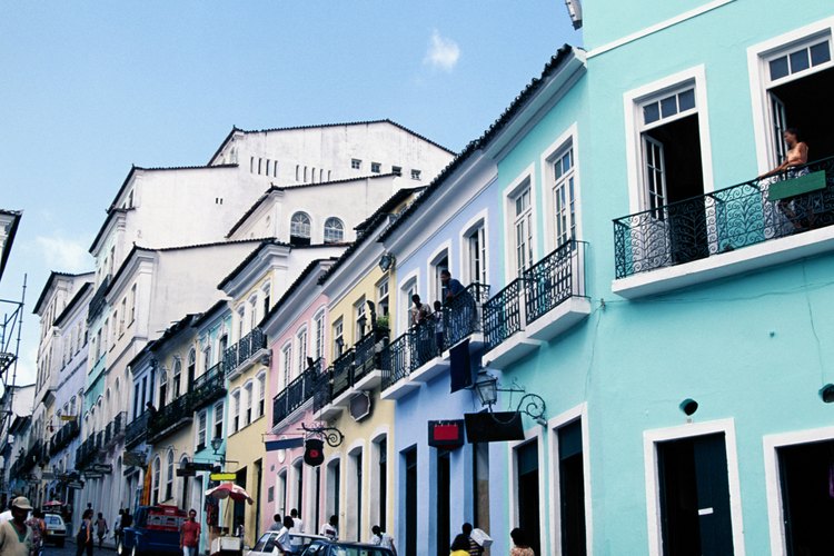 Es una ciudad impresionante en Brasil.