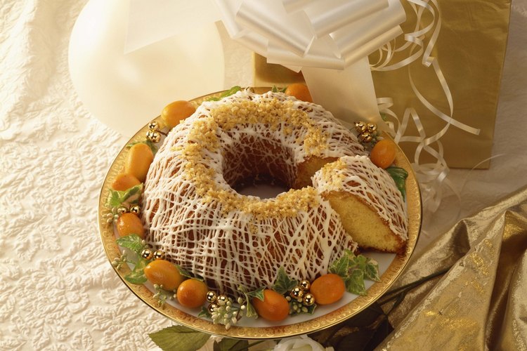 La torta de libra de 7Up es estupenda para el postre.