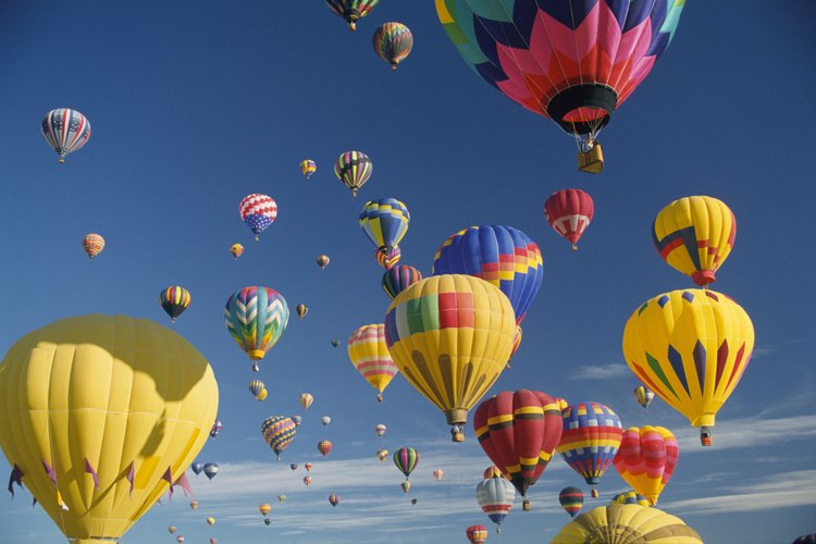 Festival de globos de aire caliente.